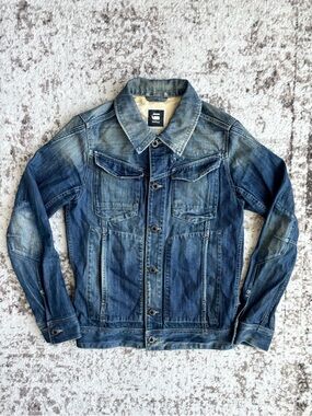 G-Star Blue Denim Jacket - Men's